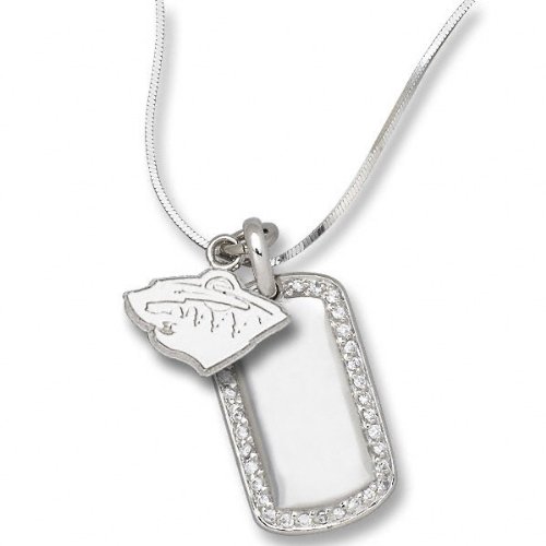 Minnesota Wild 3/8â Sterling Silver Mini Dog Tag Picture