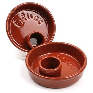 Click here to buy Clay Olive Serving Dish by Hot Paella.