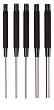Starrett S248 Drive Pin Punch Set of 5 in Plain Box