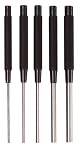 Starrett S248 Drive Pin Punch Set of 5 in Plain Box