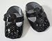 You & Me Baby Doll Shoes - Faux Black Patent Leather Upper