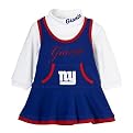 Newborn Girls' 2-pc. Cheerleader Set - Giants