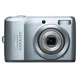 Nikon Coolpix L19 8MP Digital Camera with 3.6 Optical Zoom and 2.7 inch LCD (Silver)