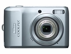 Nikon Coolpix L19 8MP Digital Camera with 3.6 Optical Zoom and 2.7 inch LCD (Silver)