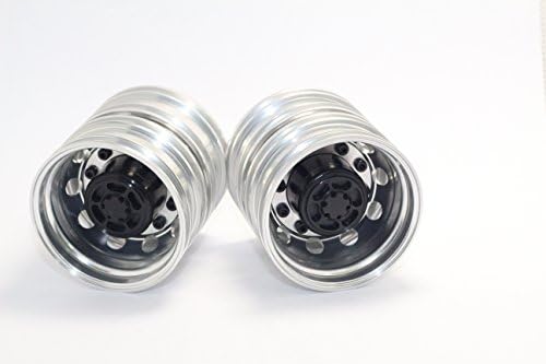 EMT 1/14 Tractor Truck Aluminum Rear Rim Set