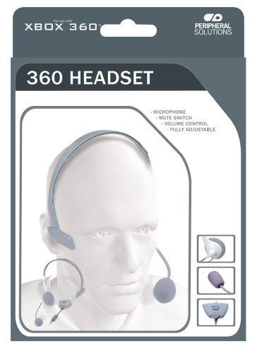 Childrens Toyshop  Video Games : Peripheral Solutions Headset (Xbox 360)