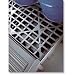 Justrite 28259 EcoPolyBlend Polyethylene Replacement 2 Drum Grate, 24" Width x 2-1/2" Height x 48" Depth, Black