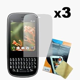 Three LCD Screen Guards / Protectors for Palm Pixi / Pixi Plus