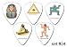 5 x Egypt guitar picks - medium - 0.71mm