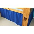 MID SLEEPER/CABIN BED UNDER BED TENT ROYAL BLUE