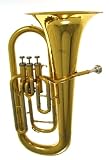The JinYin E108 3 Valve Euphonium with Case, Mouthpiece