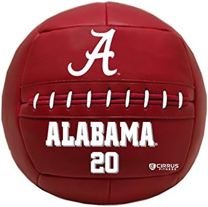 Simply Belle Fitness Medicine Ball, University of Alabama, 20 lb