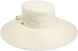 Scala Women's Big Brim Cotton Hat With Tie