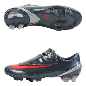 Nike Mercurial Vapor IV FG Dark Grey Mens Soccer Shoes - 317727-081