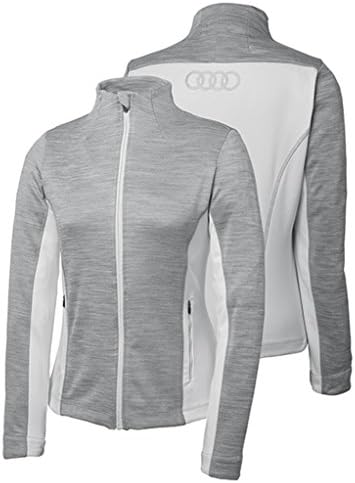 Genuine Audi Women's Ladies Performance Jacket - Gray- Size 2XL