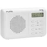 Pure One Mi tragbares Kompaktradio (DAB/DAB+/UKW mit RDS, 1 Watt RMS, 16 Speicherpl�tze) wei�von "Pure"