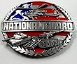 National Guard Enamel Pewter Buckle
