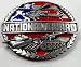 National Guard Enamel Pewter Buckle