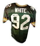 Reggie White Hand Signed Green Bay Packers Wilson Jersey Inscribed 
