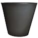 Tusco CR13BK Cosmopolitan Round Planter, 13
