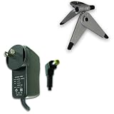 PRO SERIES Replacement HP C8875A AC Power Adapter for HP PhotoSmart Series and More Digital Cameras ***Includes Mini Tripod***