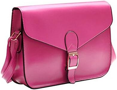Freee Women's Handbag PU Leather Messenger Hot Pink