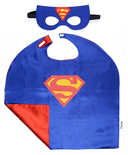 Superhero-Cape-and-Mask-Costumes-For-Kids-SET-Capes-Masks-Stickers-and-Tattoos