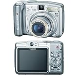Canon A720 IS Digital Camera 8MP Zoom+Soft Case+Free 1GB