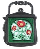 Click for more about Kettle Iron Trivet - Mackintosh Roses Green - .