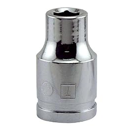 Great Neck SK7M 7Mm 6 Pt.Socket 3/8 inch Drive
