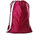 YaeloDesign Laundry Bag With 2 Inch Shoulder Strap Heavy Duty Commercial Grade Bags 30x40 Inches Red