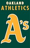 2 Sided Large House Flag Banner Oakland Athletics Officially Licensed