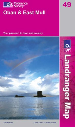 Oban and East Mull (OS Landranger Map Series)