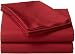 Wamsutta 360 Perfect Pinpoint King Fitted Sheet, Red