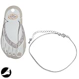 SG Paris Anklet Chain 20cm+Ext Silver Argente Anklet Chain Anklet Chain Metal Summer Teenager City Girl Fashion Jewelry / Hair Accessories Others Chains