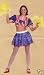 Pfiffiges Cheer-Leader Kost�m  in den klassischen Cheerleader-Farben rot-wei�-blau. Rock und 
Oberteil haben f�r den perfekten Sitz einen Gummizug. Vervollst�ndigt wird das Outfit durch blaue 
Pom Poms