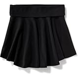 オールドネイビー OLD NAVY/ フォールドオーバーAラインスカート ブラック ボトムススカート(スコート) 5歳【並行輸入】