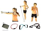 Everlast for Her Resistance Stretch Band Kit with Mesh Carrying Bag