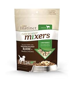 Instinct Raw Boost Mixer Lamb Formula Grain- Free Freeze Dried Meal Topper for Dogs, 6 oz. Bag