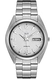 Seiko Men's 5 Automatic SNX121K Stainless-Steel Automatic Watch with White Dial