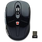 Gear Head 2.4 GHz Wireless Optical Nano Mouse, Stealth Black USB (MP2850BLK-CP10)