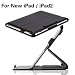 MoKo Slim-Fit Folio Stand Case for Apple New IPad 