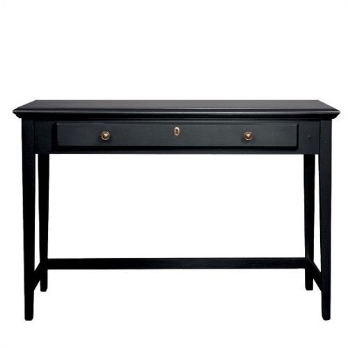Riverside Furniture 1223B A Splash of Color 45" W Computer Writing Desk in Antique Black