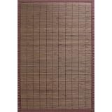 Villager Coffee Bamboo Rug 5' x 8'