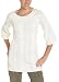 Apparel : Roxy Junior's Georgia 3/4 Sleeve Cabled Sweater Dress
