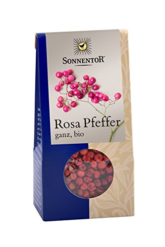 Sonnentor Pfeffer rosa ganz, 1er Pack (1 x 20 g) - Bio