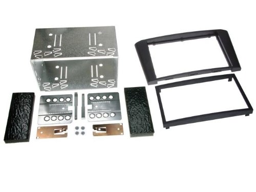 Doppel DIN Blende Komplett-Set für Toyota Avensis T 25 2003-