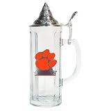 NCAA Clemson Tigers 20oz Tall Lidded Stein