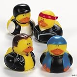 Biker Rubber Ducks