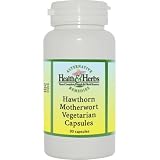 Alternative Health & Herbs Remedies Hawthorn Motherwort Vegetarian Capsules, 90-Count Bottle